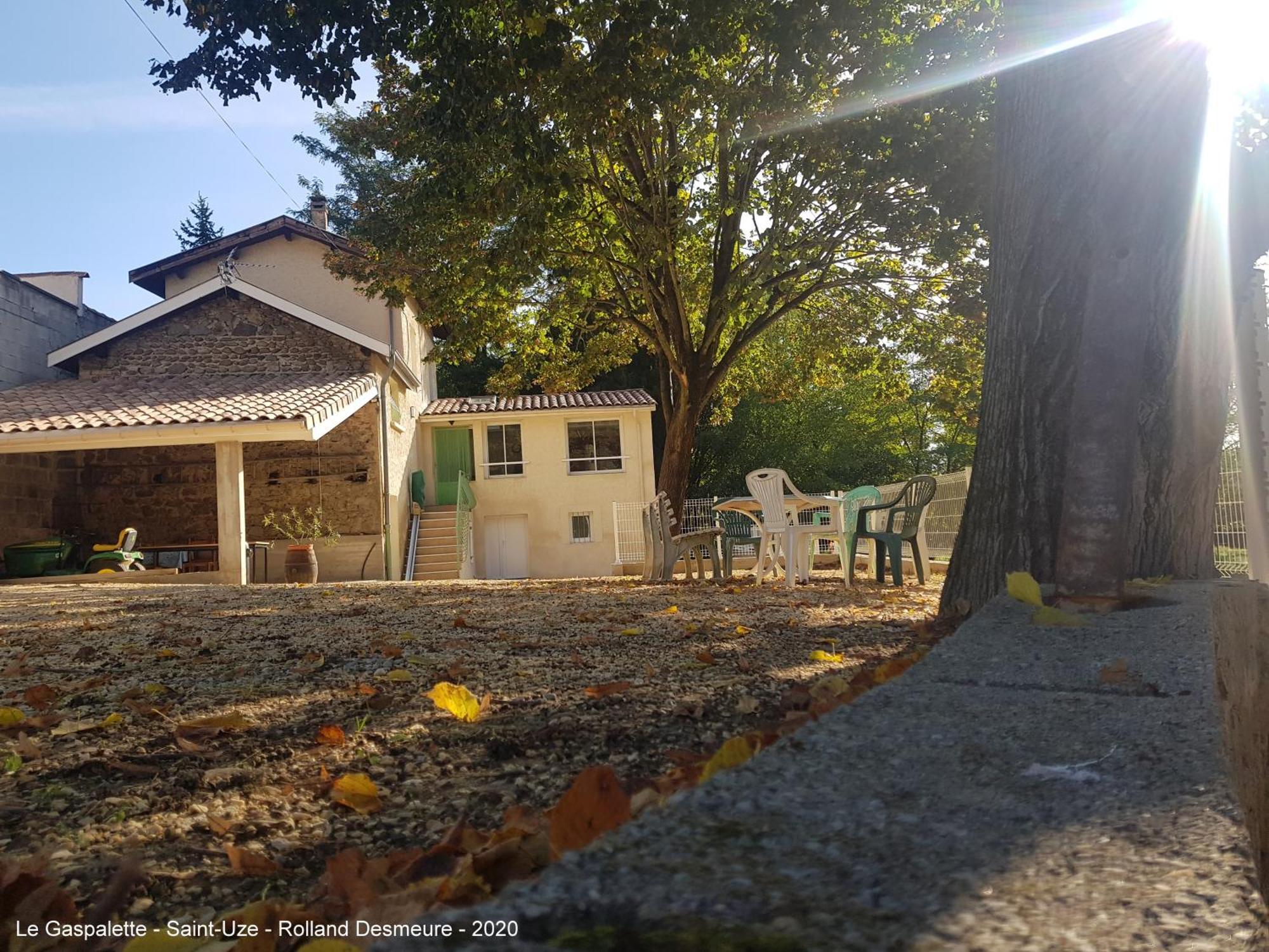 Le Gaspalette Saint-Uze Bagian luar foto